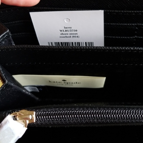 Kate Spade Rosebed Lacey Zip Around Wallet - Picture 5 of 8